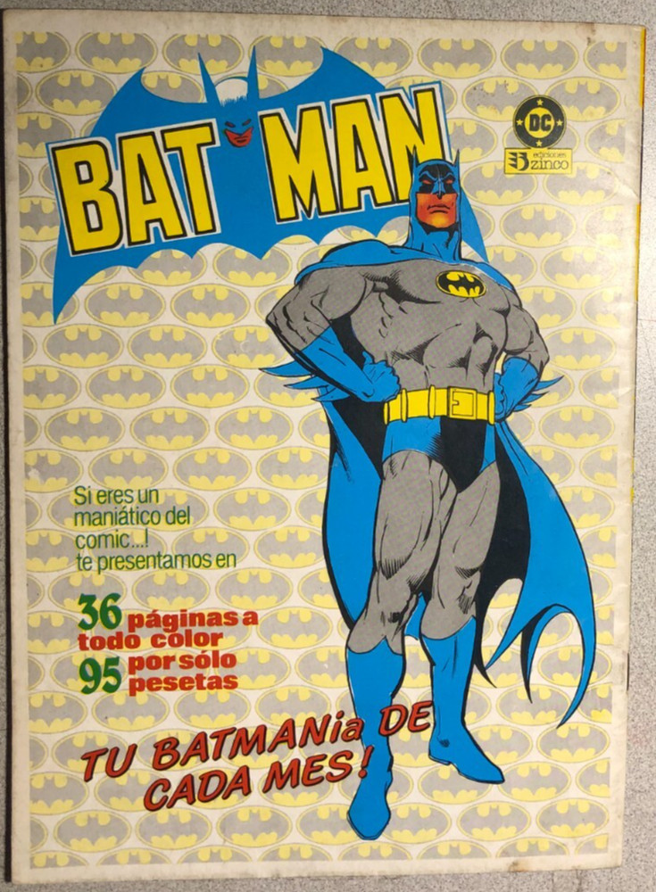 FLASH #6 (1981 Spain) DC comic book in Spanish FINE