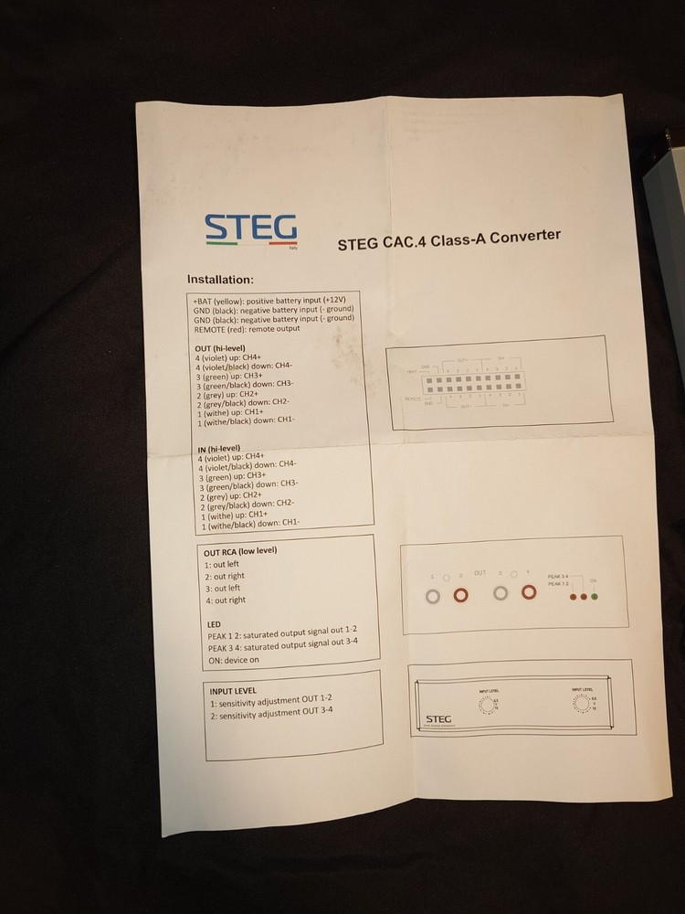 STEG CAC.4 Class A Line Output Converter