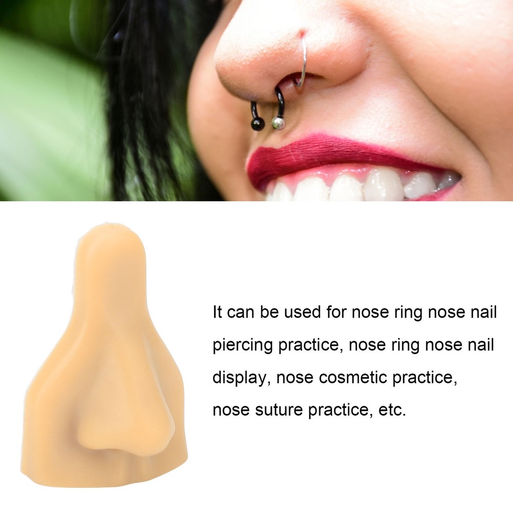 3D Silicone Flexible Nose Model Authentic Imitation Design For Practicing Sutur
