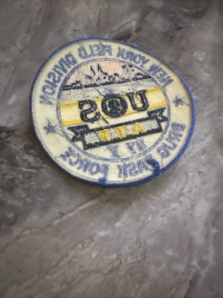 New York Drug Task Force Patch