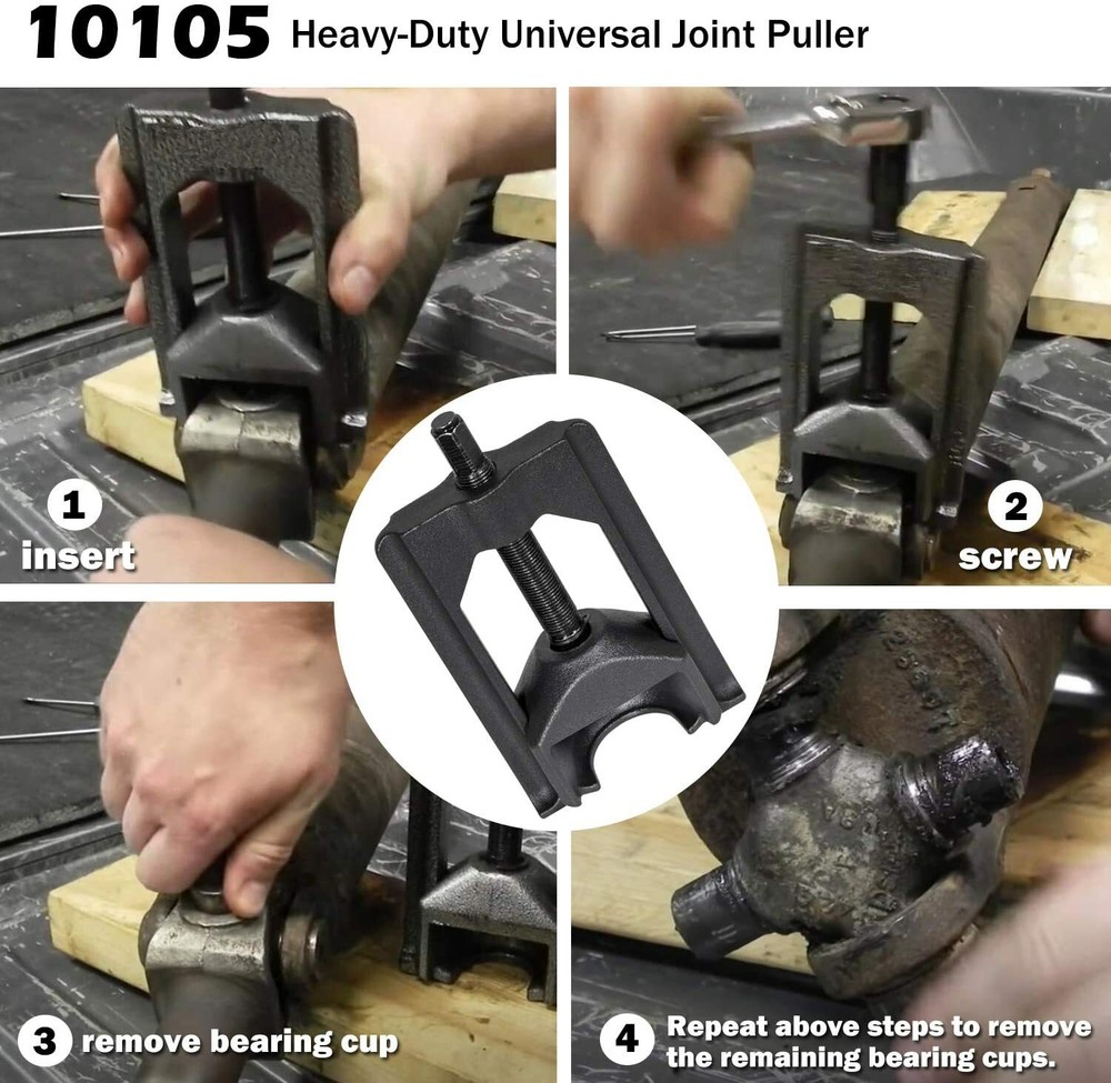 10105 Heavy Duty (Class 1-3) Universal Joint Puller Press Removal U-Joint Tool