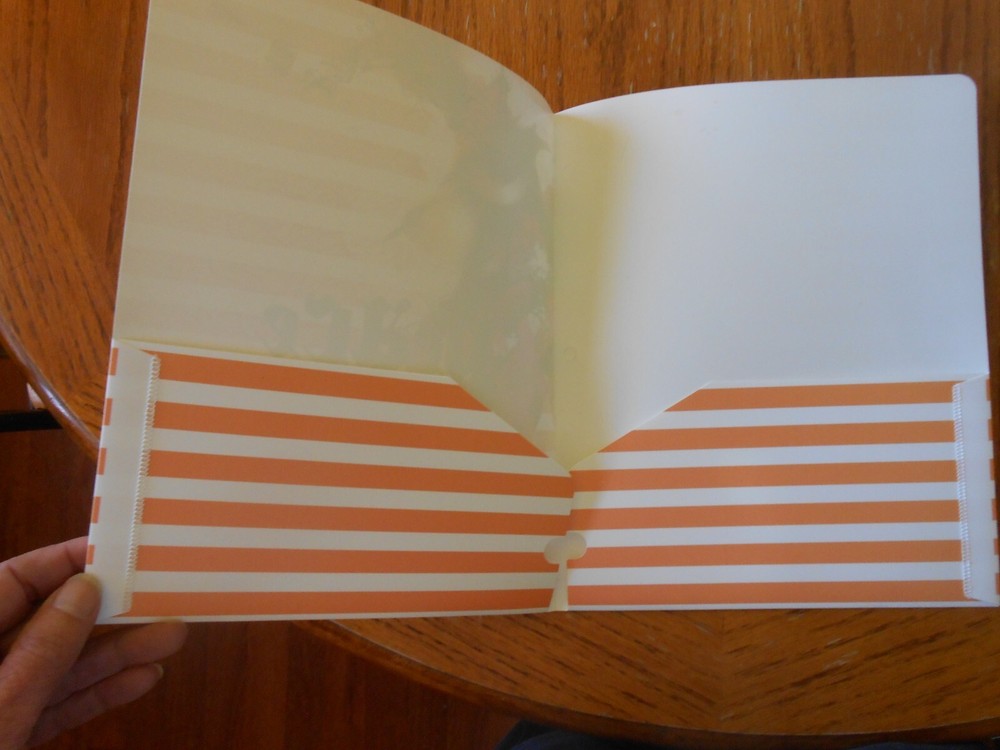 Top Flight PEACE Pocket Folder NEW