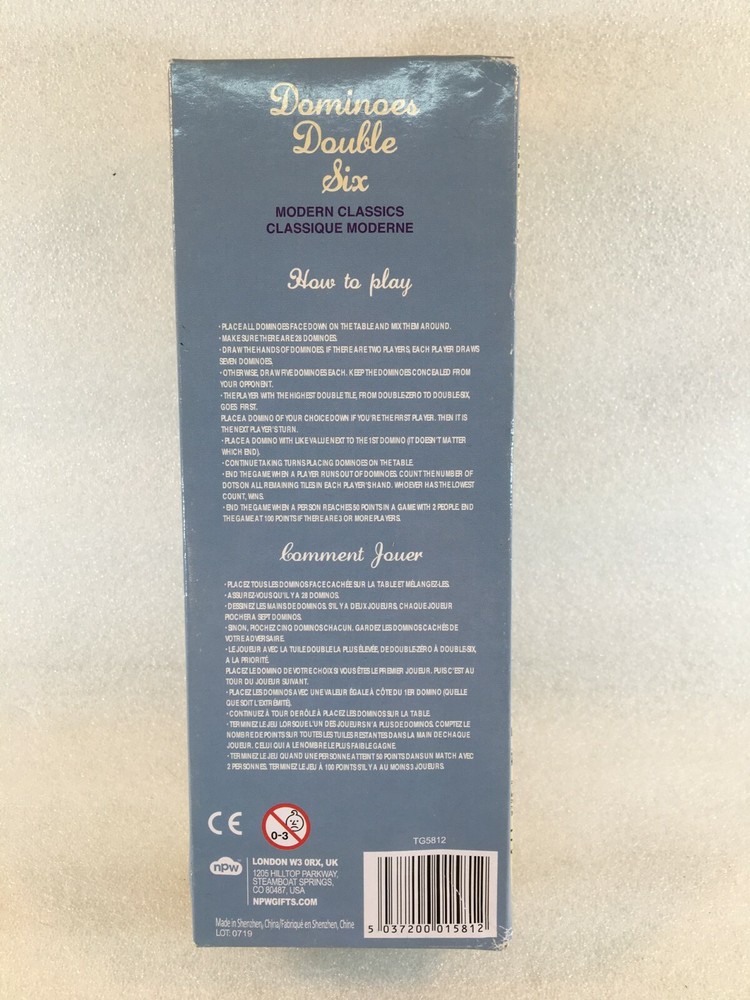 Modwen Classic Dominoes Double Six