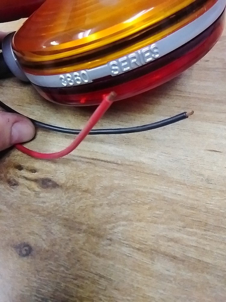 NAPA 3860 2-Sided Light Red & Amber 77-276