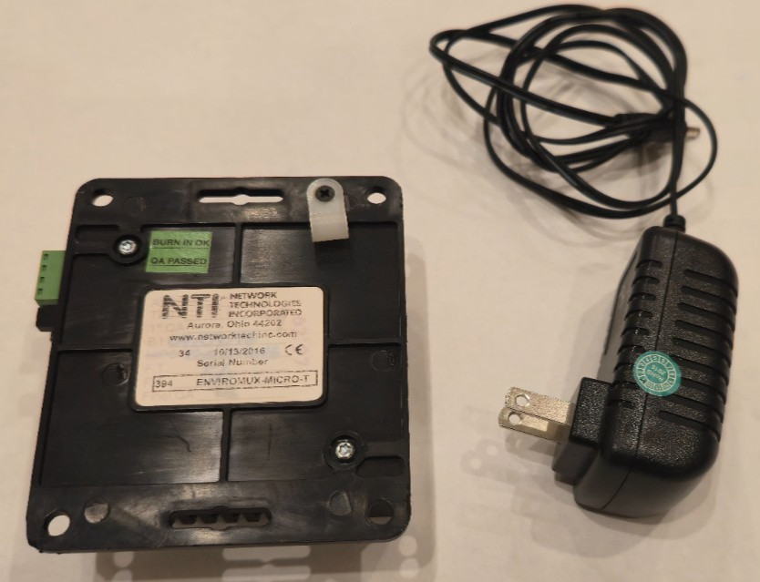 ENVIROMUX-MICRO-T Micro Environment Monitoring System Network - Tested Working