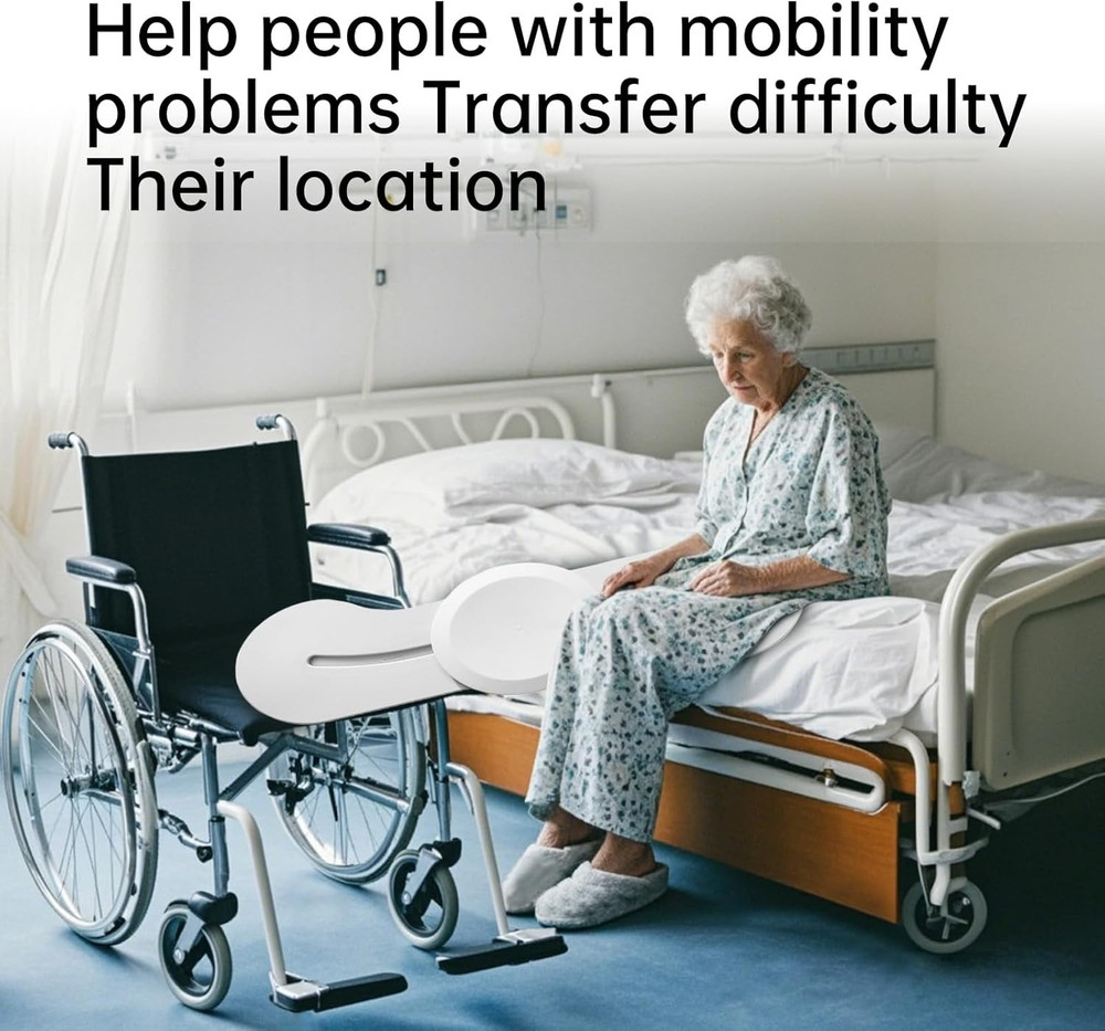Mobility Transfer Board with Sliding Disk, FSA Eligible, Patient Transfer System