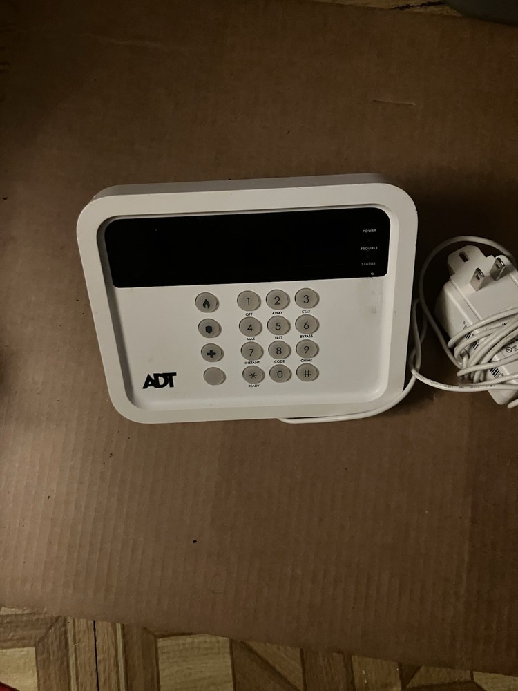 ADT Security Alarm System TS Keypad Base Unit Pulse