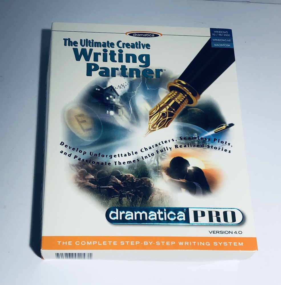 Write Brothers Dramatica Pro Version 4.0 Windows PC & Mac Software Big Box