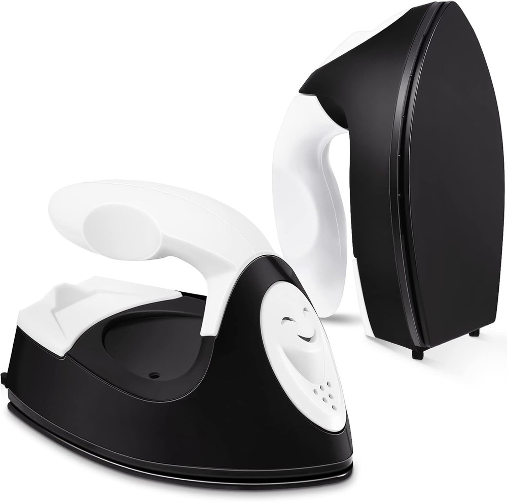 Compact Mini Craft Iron with Charging Base - Perfect for Small, Quick Projects