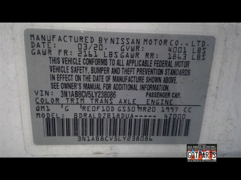 Speedometer MPH Sr Fits 20 SENTRA 174833