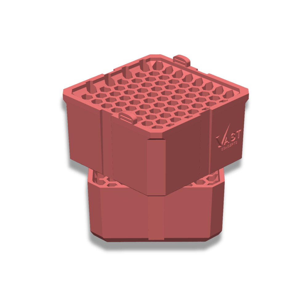 XAct Fit Milwaukee PACKOUT Deep Organizer Stacking Hex Bit Bins