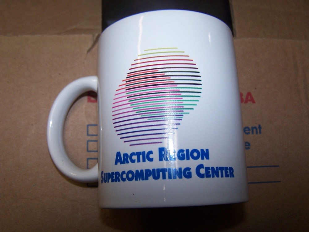 CRAY Arctic SuperComputing Center SV1ex  First Customer Ship Coffee  Cuo