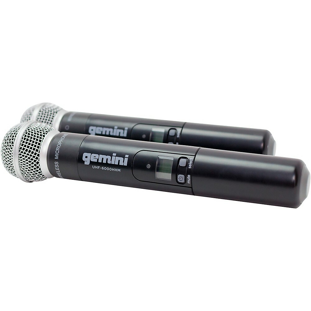 Gemini UHF-6200M UHF Dual Handheld system
