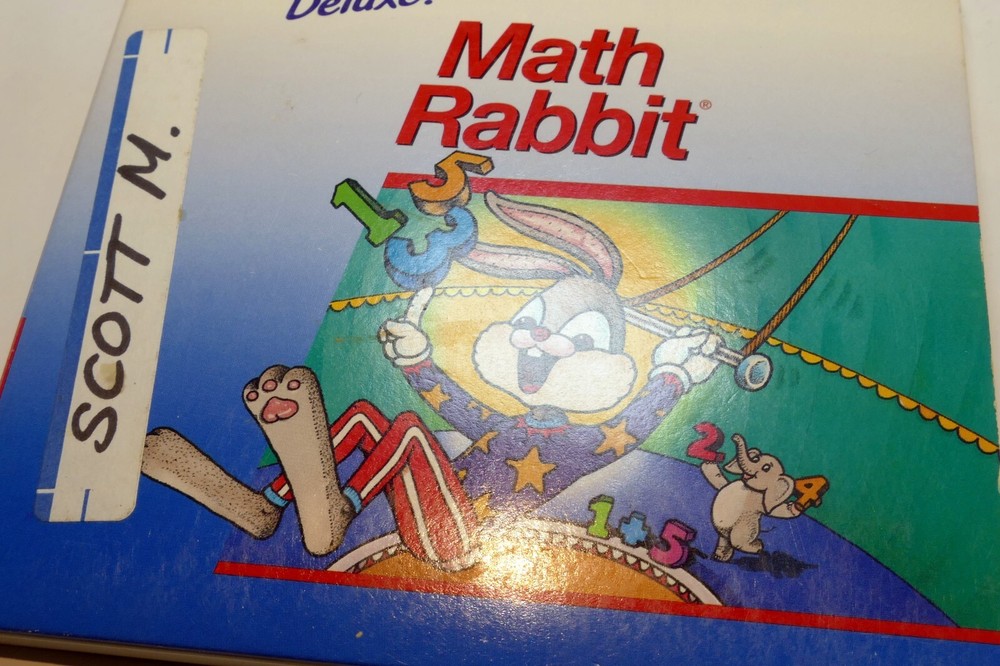 Deluxe! Math Rabbit, Ages 4-7 CD-Rom. (1996, The Learning Company)