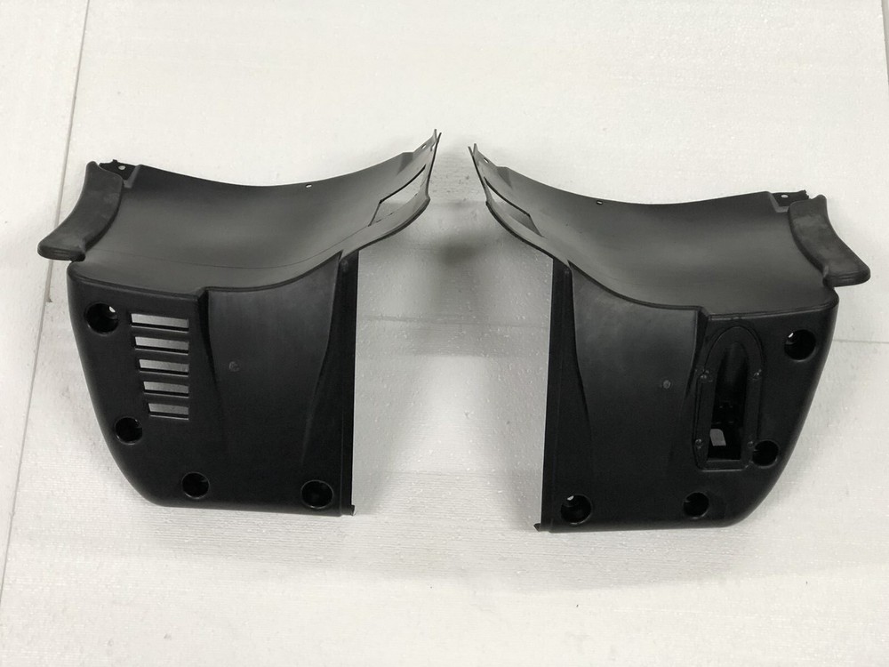 BMW E39 M5 L+R PP plastic FRONT form M BUMPER SPLASH PANEL pork chops 2pc
