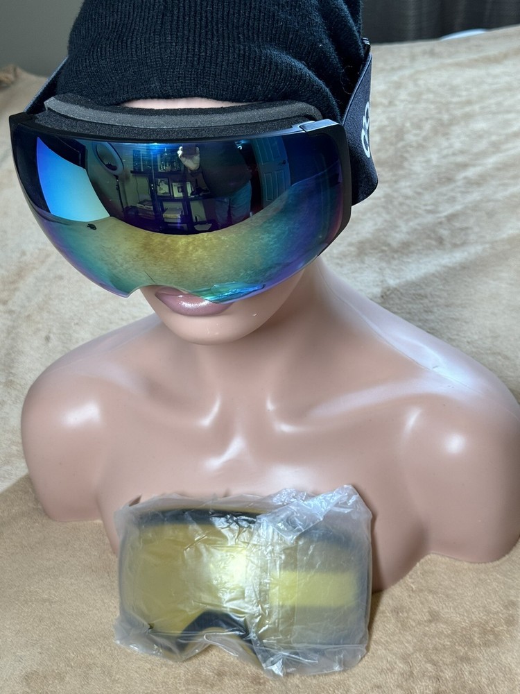 Odoland Snowboard Ski Goggles SP0380BE Slight Scratch