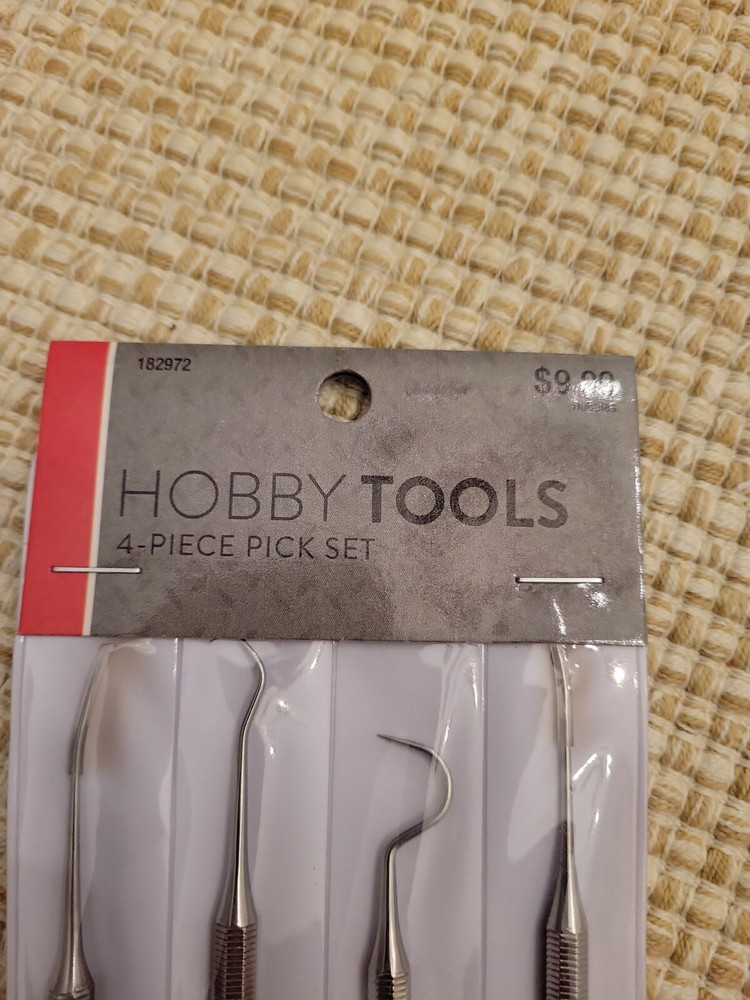Hobby Tools 4 Piece Pick Set