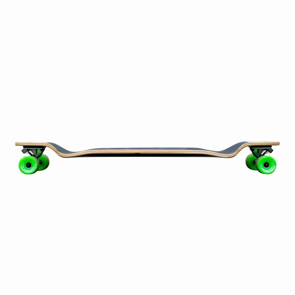 Yocaher Drop Down Blank Longboard Complete - Stained Black