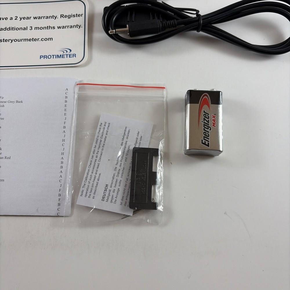 Protimeter Digital Mini BLD5702 Pin-Type Moisture Meter New