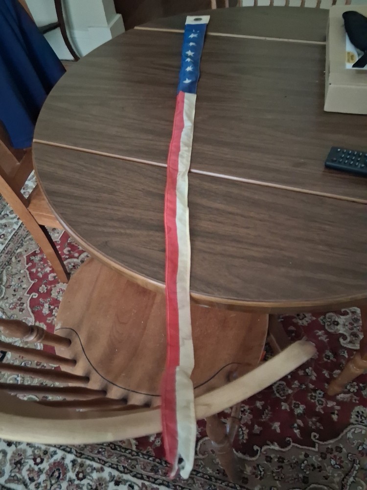 US Navy Commission Flag  From Captain CK Schmidt