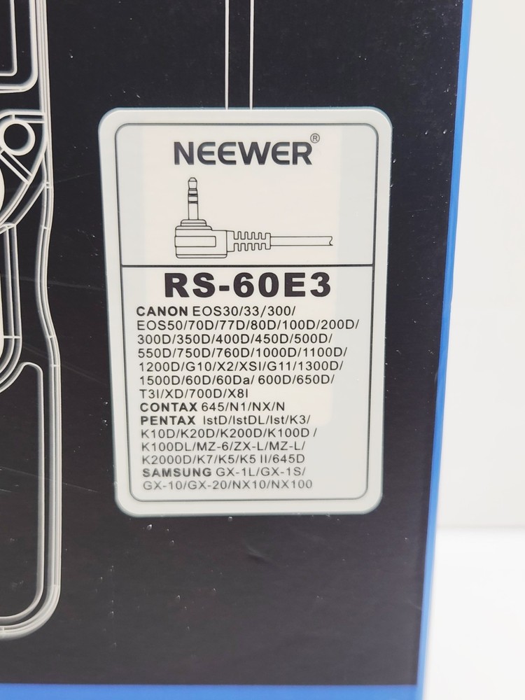 Neewer LCD Timer Shutter Release Remote Control for Canon EOS Digital Rebel