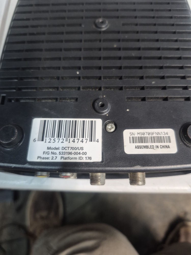 Motorola DCT-700 Set Top only