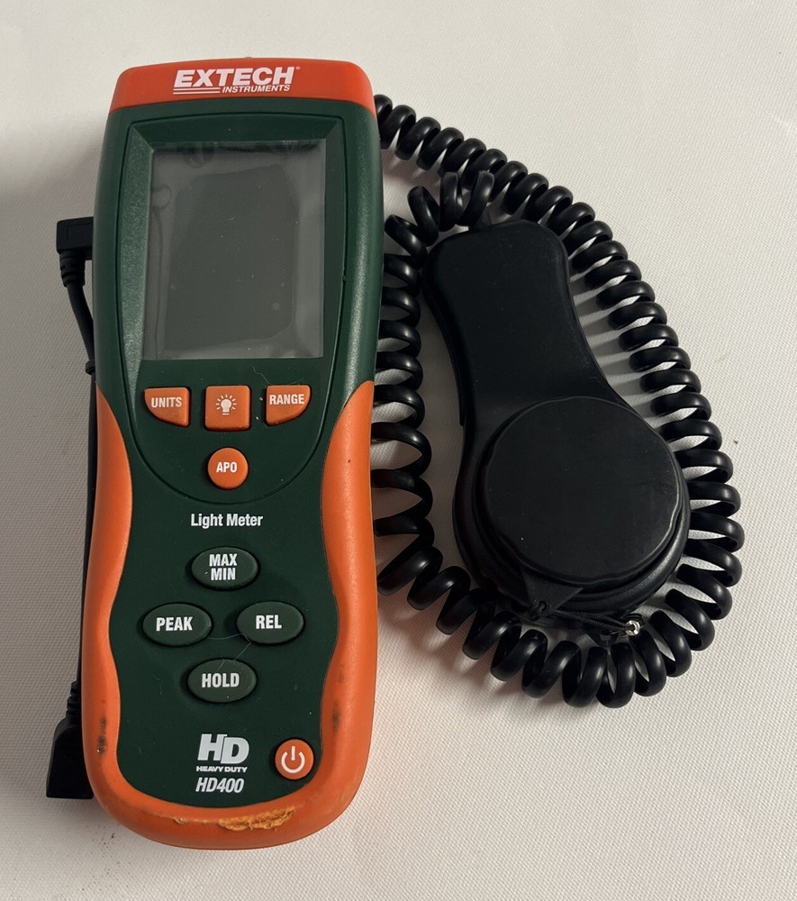 Working Extech Instruments HD400 Heavy Duty Light Meter