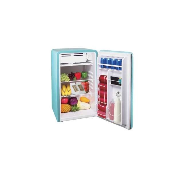 Frigidaire, 3.2 Cu. Ft. Retro Compact Refrigerator, Blue