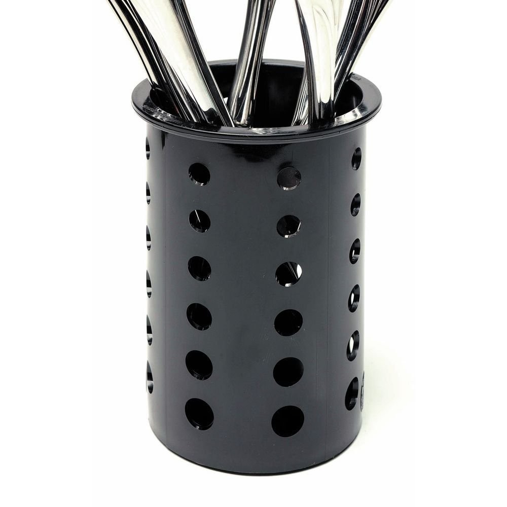 Vollrath 52633 Flatware Cylinder Black Plastic