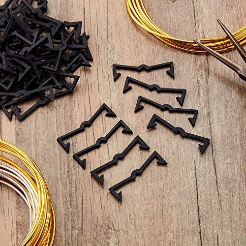 100 Pcs Pegboard Hook Locks Plastic Peg Hook Fixer Peg Board Hook Accessories