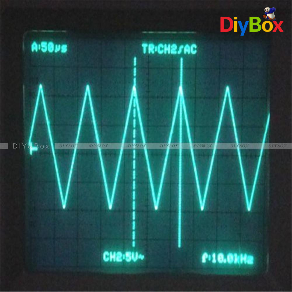 DDS Function Signal Generator Sine+Triangle + Square Wave Frequency 1HZ-500KHz