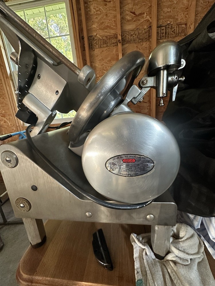 Meat Slicer Globe Gravity Feed 500 1/3 HP