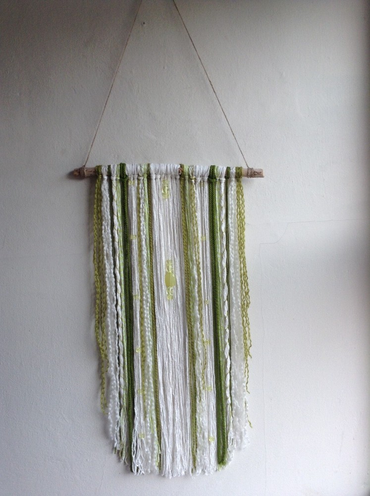 Macrame boho yarn art wall hanging  Home Decore  hand made
