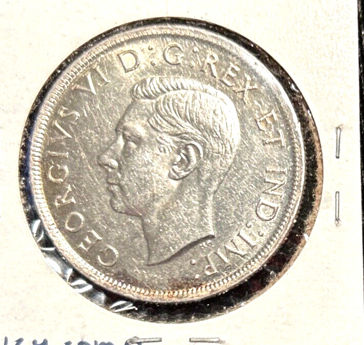 Canada 1939 silver dollar KM 38 BU