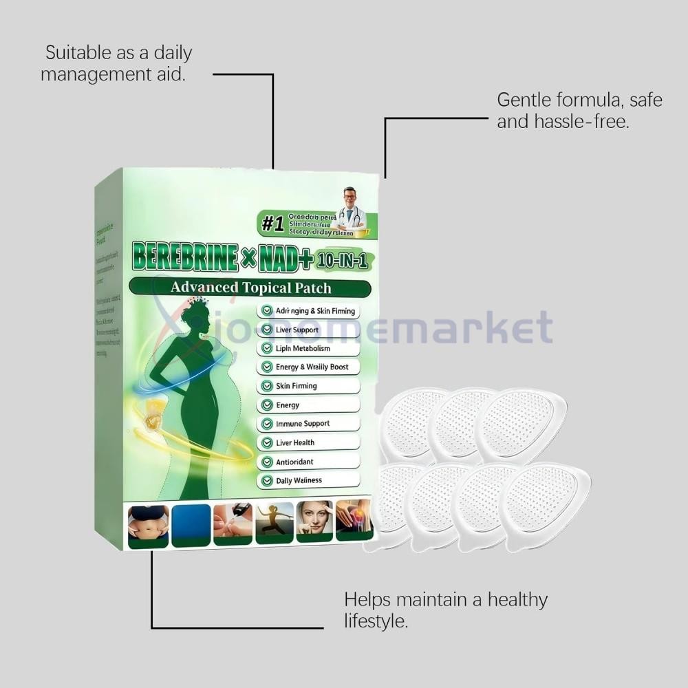 3Box Moringa Berberine Advanced Nano Microneedle Patch (7pcs/box)