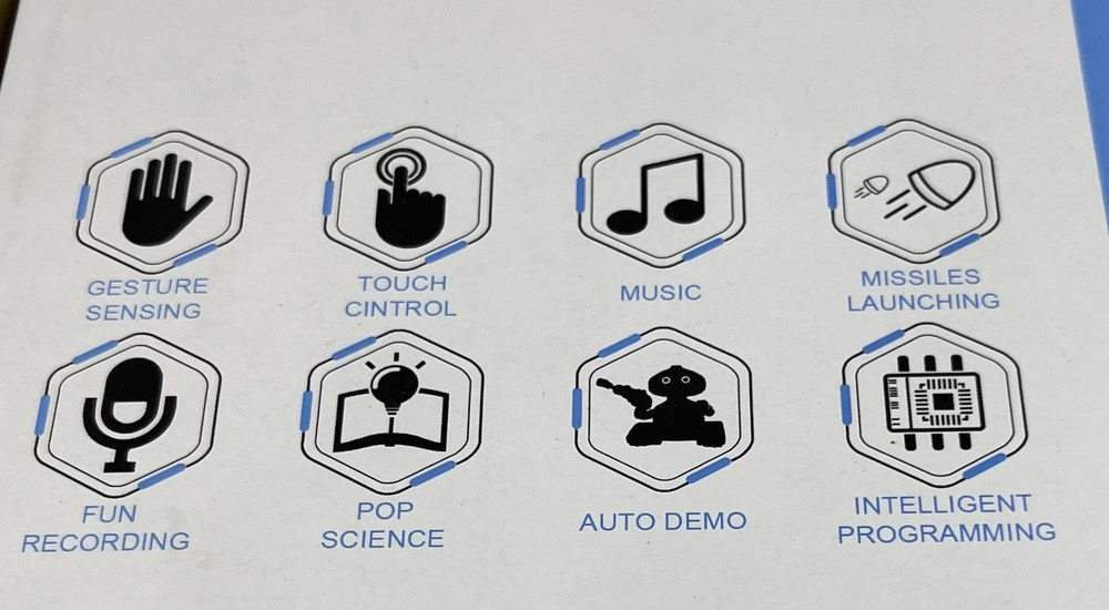 JRC Cady Wish 2.4G Intelligent Interactive Remote Control Robot WHITE