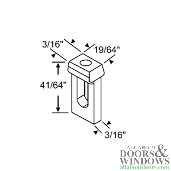 End Bracket Attachment #5 Terminal for 62 Series Balance