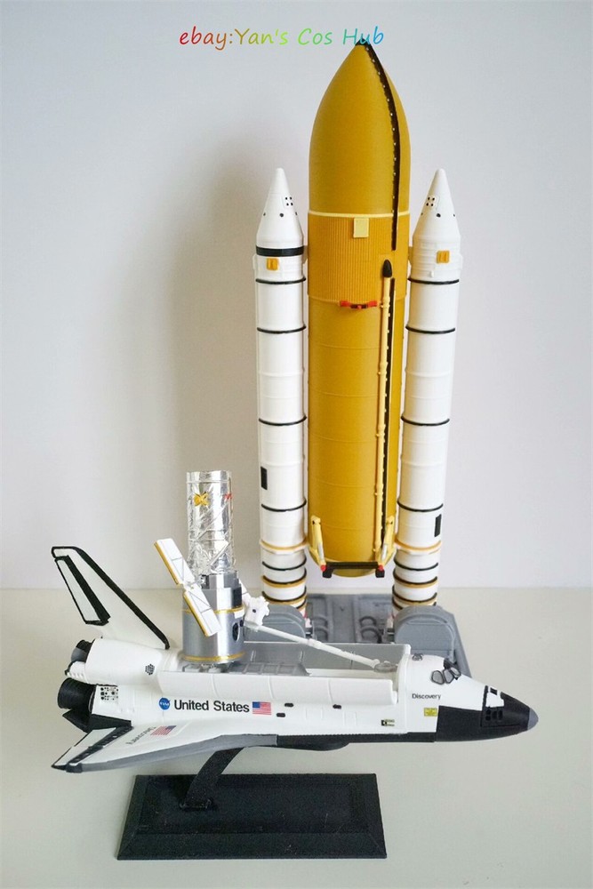 1:200 Space Shuttle Discovery / Hubble 3D Printed Model