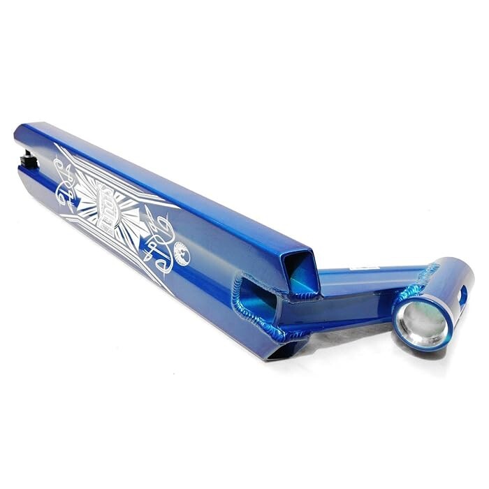 Phoenix Sequel Pro Scooter Deck - 21" x 4.75" (glossy blue)