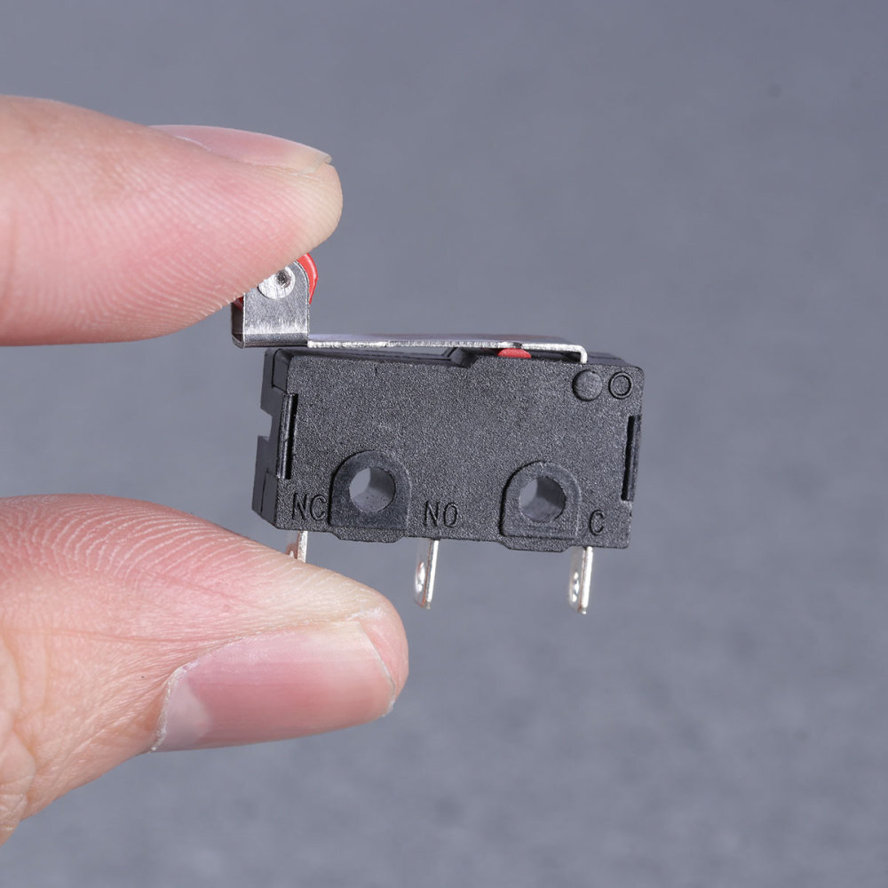 10PCS Mini Micro Limit Switch Roller Lever Arm SPDT Snap Action Switch New