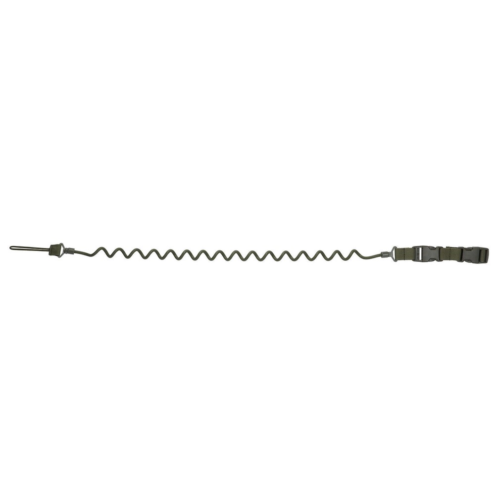 Tactical Pistol Lanyard Retention Coil Security Leash Sling with Quick Release