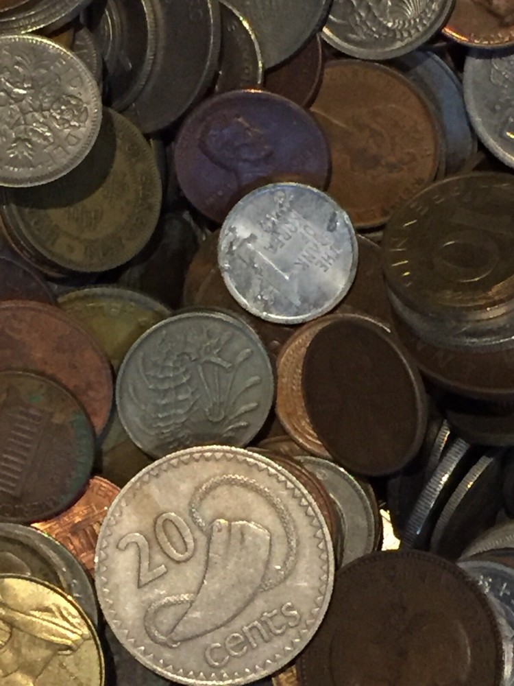 1 kg Kilo World Coins Mix BULK