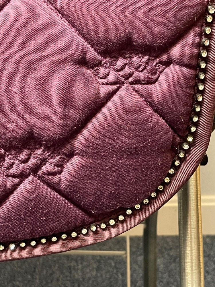 Horze Dressage Saddle Pad Quick-Dry Mesh Lining Pre-Owned