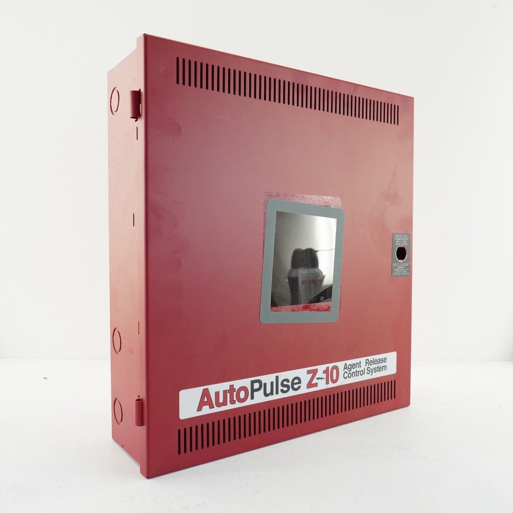 Ansul AutoPulse Z10 Agent Release Control System Panel fire alarm empty
