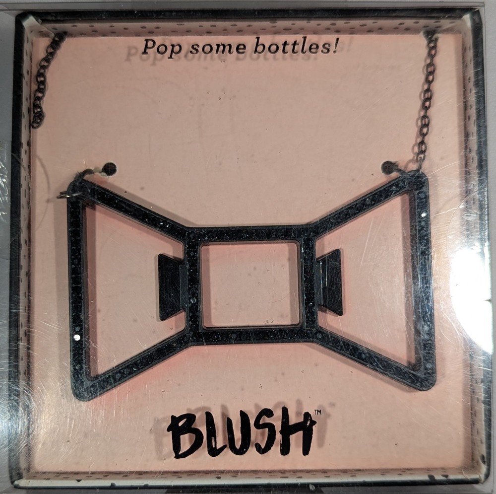 Blush - Bowtie Bottle Opener Necklace