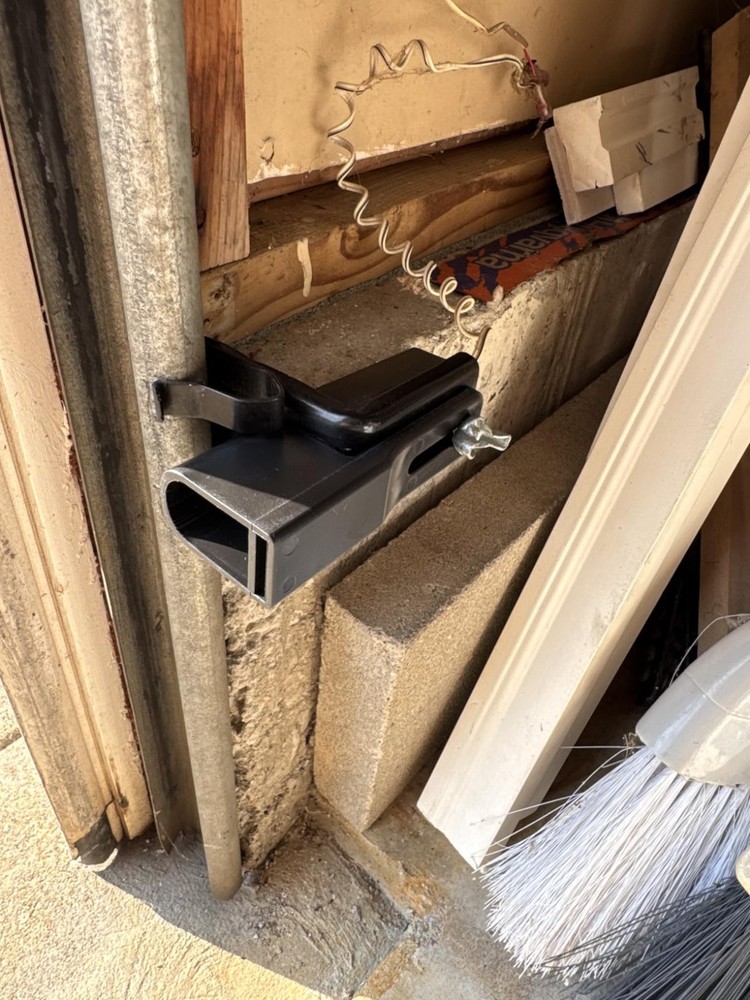 2 Pack Garage Door Sensor Sun Shade Protector Shield Black New