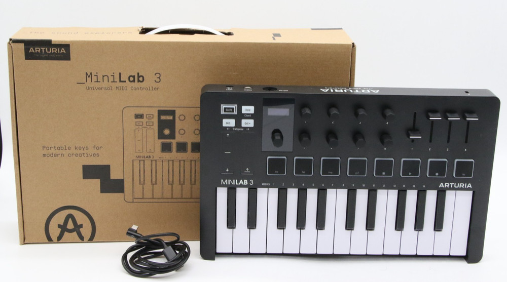 Arturia MiniLab 3 Universal MIDI Keyboard Controller