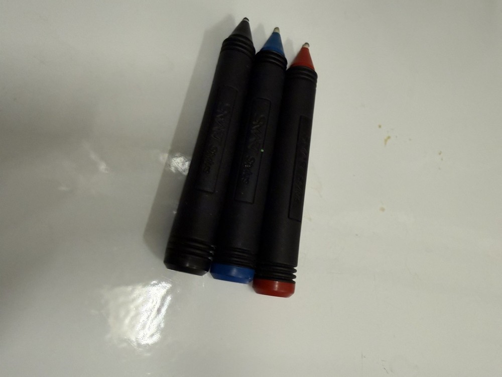 SMART BOARD Stylus -  3 Pens Red, Blue and Black Replacement Pens