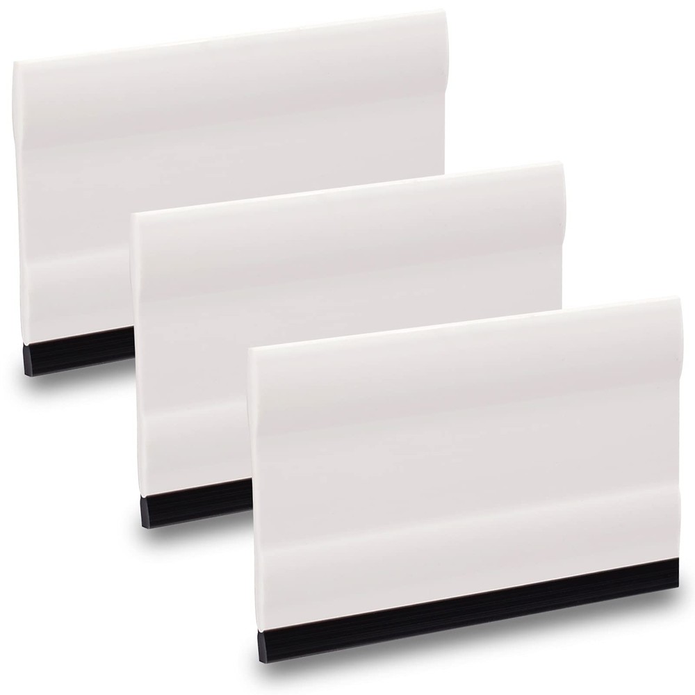 3-inch Screen Printing Squeegee with Soft Rubber, Tiny Flexible Block Scraper...