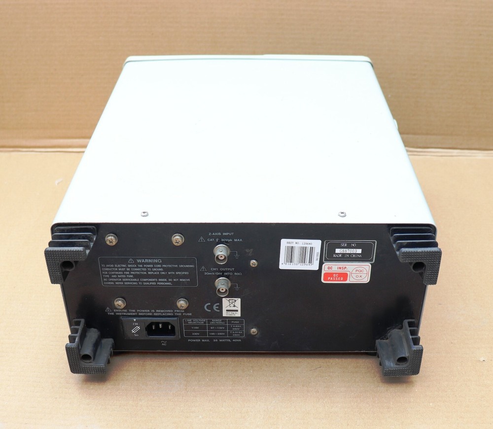 VOLTCRAFT ANALOG OSCILLOSCOPE 630-2